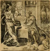 Picture 20 of 25 from Emblemata moralia et oeconomica de rerum usu et abusu (1609), leaf 43