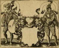 Picture 43 of 82 from Emblemata nobilitati et vulgo scitu digna : singulis historijs symbola adscripta & elegantes versus historiam explica[n]tes : accessit galearu[m] expositio, & disceptatio de origine nobilitatis (1592), leaf 137