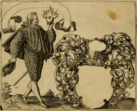 An illustration from Emblemata nobilitati et vulgo scitu digna : singulis historijs symbola adscripta & elegantes versus historiam explica[n]tes : accessit galearu[m] expositio, & disceptatio de origine nobilitatis (1592)