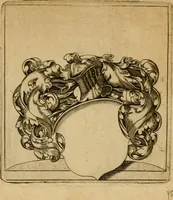 An illustration from Emblemata nobilitati et vulgo scitu digna : singulis historijs symbola adscripta & elegantes versus historiam explica[n]tes : accessit galearu[m] expositio, & disceptatio de origine nobilitatis (1592)