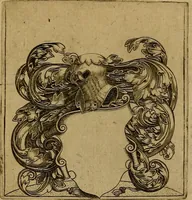 Picture 70 of 82 from Emblemata nobilitati et vulgo scitu digna : singulis historijs symbola adscripta & elegantes versus historiam explica[n]tes : accessit galearu[m] expositio, & disceptatio de origine nobilitatis (1592), leaf 218