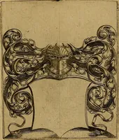 An illustration from Emblemata nobilitati et vulgo scitu digna : singulis historijs symbola adscripta & elegantes versus historiam explica[n]tes : accessit galearu[m] expositio, & disceptatio de origine nobilitatis (1592)