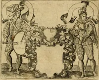 An illustration from Emblemata nobilitati et vulgo scitu digna : singulis historijs symbola adscripta & elegantes versus historiam explica[n]tes : accessit galearu[m] expositio, & disceptatio de origine nobilitatis (1592)
