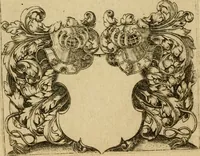 An illustration from Emblemata nobilitati et vulgo scitu digna : singulis historijs symbola adscripta & elegantes versus historiam explica[n]tes : accessit galearu[m] expositio, & disceptatio de origine nobilitatis (1592)