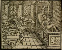 An illustration from Emblemata physico-ethica, hoc est, Naturae morum moderatricis picta praecepta : à Nicolao Taurello Montbelgardensi ... observata, & vario conscripta carmine (1602)