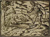 An illustration from Emblemata physico-ethica, hoc est, Naturae morum moderatricis picta praecepta : à Nicolao Taurello Montbelgardensi ... observata, & vario conscripta carmine (1602)