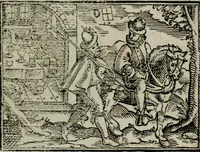An illustration from Emblemata physico-ethica, hoc est, Naturae morum moderatricis picta praecepta : à Nicolao Taurello Montbelgardensi ... observata, & vario conscripta carmine (1602)