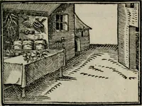 An illustration from Emblemata physico-ethica, hoc est, Naturae morum moderatricis picta praecepta : à Nicolao Taurello Montbelgardensi ... observata, & vario conscripta carmine (1602)
