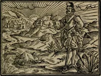 An illustration from Emblemata physico-ethica, hoc est, Naturae morum moderatricis picta praecepta : à Nicolao Taurello Montbelgardensi ... observata, & vario conscripta carmine (1602)