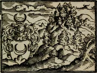 An illustration from Emblemata physico-ethica, hoc est, Naturae morum moderatricis picta praecepta : à Nicolao Taurello Montbelgardensi ... observata, & vario conscripta carmine (1602)