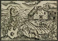An illustration from Emblemata physico-ethica, hoc est, Naturae morum moderatricis picta praecepta : à Nicolao Taurello Montbelgardensi ... observata, & vario conscripta carmine (1602)