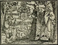 An illustration from Emblemata physico-ethica, hoc est, Naturae morum moderatricis picta praecepta : à Nicolao Taurello Montbelgardensi ... observata, & vario conscripta carmine (1602)