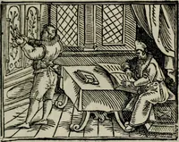 An illustration from Emblemata physico-ethica, hoc est, Naturae morum moderatricis picta praecepta : à Nicolao Taurello Montbelgardensi ... observata, & vario conscripta carmine (1602)