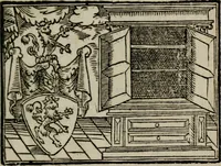 An illustration from Emblemata physico-ethica, hoc est, Naturae morum moderatricis picta praecepta : à Nicolao Taurello Montbelgardensi ... observata, & vario conscripta carmine (1602)