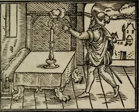 An illustration from Emblemata physico-ethica, hoc est, Naturae morum moderatricis picta praecepta : à Nicolao Taurello Montbelgardensi ... observata, & vario conscripta carmine (1602)
