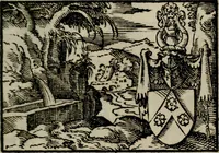 An illustration from Emblemata physico-ethica, hoc est, Naturae morum moderatricis picta praecepta : à Nicolao Taurello Montbelgardensi ... observata, & vario conscripta carmine (1602)
