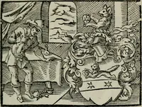 An illustration from Emblemata physico-ethica, hoc est, Naturae morum moderatricis picta praecepta : à Nicolao Taurello Montbelgardensi ... observata, & vario conscripta carmine (1602)