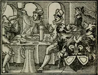 An illustration from Emblemata physico-ethica, hoc est, Naturae morum moderatricis picta praecepta : à Nicolao Taurello Montbelgardensi ... observata, & vario conscripta carmine (1602)