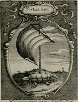 Picture 11 of 35 from Emblemata politica : in aula magna Curiæ Norinbergensis depicta : quæ sacra virtutum suggerunt monita prudenter administrandi fortiterque defendendi rempublicam (1617), leaf 34