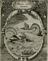 An illustration from Emblemata politica : in aula magna Curiæ Norinbergensis depicta : quæ sacra virtutum suggerunt monita prudenter administrandi fortiterque defendendi rempublicam (1617)