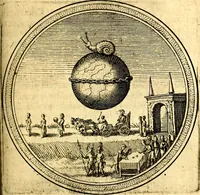 An illustration from Emblemata politica. Quibus ea, quae ad principatum spectant breviter demonstrantur singulor vero explicatio fusius proponitur. Opus novum (1618)