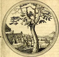 An illustration from Emblemata politica. Quibus ea, quae ad principatum spectant breviter demonstrantur singulor vero explicatio fusius proponitur. Opus novum (1618)
