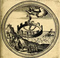 An illustration from Emblemata politica. Quibus ea, quae ad principatum spectant breviter demonstrantur singulor vero explicatio fusius proponitur. Opus novum (1618)