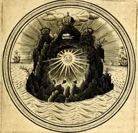 An illustration from Emblemata politica. Quibus ea, quae ad principatum spectant breviter demonstrantur singulor vero explicatio fusius proponitur. Opus novum (1618)