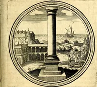 An illustration from Emblemata politica. Quibus ea, quae ad principatum spectant breviter demonstrantur singulor vero explicatio fusius proponitur. Opus novum (1618)