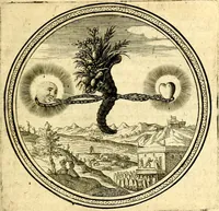An illustration from Emblemata politica. Quibus ea, quae ad principatum spectant breviter demonstrantur singulor vero explicatio fusius proponitur. Opus novum (1618)