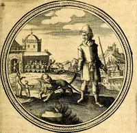 An illustration from Emblemata politica. Quibus ea, quae ad principatum spectant breviter demonstrantur singulor vero explicatio fusius proponitur. Opus novum (1618)