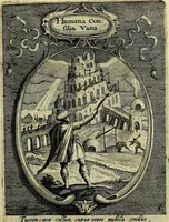 Picture 9 of 36 from Emblemata politica : in aula magna Curiae Noribergensis depicta, quae sacra viritutum suggerunt monita prudenter administrandi fortiterque defendendi rempublicam (1617), leaf 30