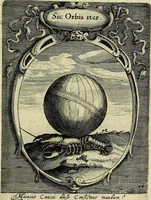 An illustration from Emblemata politica : in aula magna Curiae Noribergensis depicta, quae sacra viritutum suggerunt monita prudenter administrandi fortiterque defendendi rempublicam (1617)