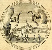 Picture 34 of 55 from Emblemata politica. Quibus ea, quae ad principatum spectant breviter demonstrantur singulor vero explicatio fusius proponitur. Opus novum (1618), leaf 142
