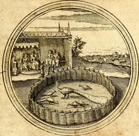 Picture 40 of 55 from Emblemata politica. Quibus ea, quae ad principatum spectant breviter demonstrantur singulor vero explicatio fusius proponitur. Opus novum (1618), leaf 166