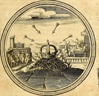Picture 10 of 55 from Emblemata politica. Quibus ea, quae ad principatum spectant breviter demonstrantur singulor vero explicatio fusius proponitur. Opus novum (1618), leaf 46