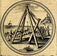 An illustration from Emblemata politica. Quibus ea, quae ad principatum spectant breviter demonstrantur singulor vero explicatio fusius proponitur. Opus novum (1618)