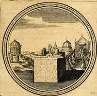 An illustration from Emblemata politica. Quibus ea, quae ad principatum spectant breviter demonstrantur singulor vero explicatio fusius proponitur. Opus novum (1618)