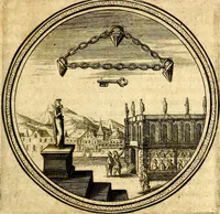 Picture 22 of 55 from Emblemata politica. Quibus ea, quae ad principatum spectant breviter demonstrantur singulor vero explicatio fusius proponitur. Opus novum (1618), leaf 94
