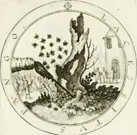 An illustration from Emblemata pro toga et sago (1690)