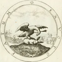 An illustration from Emblemata pro toga et sago (1690)