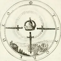 An illustration from Emblemata pro toga et sago (1690)