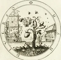 An illustration from Emblemata pro toga et sago (1690)