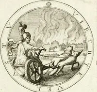 An illustration from Emblemata pro toga et sago (1690)