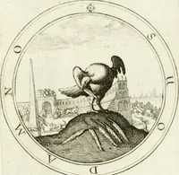 An illustration from Emblemata pro toga et sago (1690)