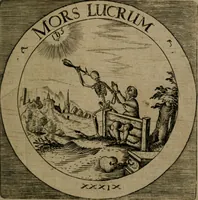 An illustration from Emblemata sacra : hoc est, decades quinque emblematum ex sacra scriptura, de dulcissimo nomine & cruce Jesu Christi, figuris aeneis incisorum ... (1624)