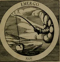 An illustration from Emblemata sacra : hoc est, decades quinque emblematum ex sacra scriptura, de dulcissimo nomine & cruce Jesu Christi, figuris aeneis incisorum ... (1624)