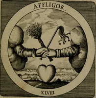 An illustration from Emblemata sacra : hoc est, decades quinque emblematum ex sacra scriptura, de dulcissimo nomine & cruce Jesu Christi, figuris aeneis incisorum ... (1624)