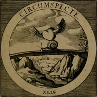 An illustration from Emblemata sacra : hoc est, decades quinque emblematum ex sacra scriptura, de dulcissimo nomine & cruce Jesu Christi, figuris aeneis incisorum ... (1624)