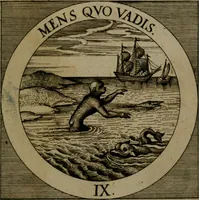 An illustration from Emblemata sacra : hoc est, decades quinque emblematum ex sacra scriptura, de dulcissimo nomine & cruce Jesu Christi, figuris aeneis incisorum ... (1624)